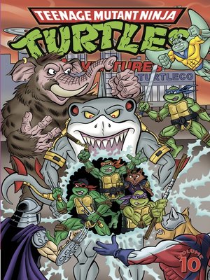cover image of Teenage Mutant Ninja Turtles Adventures (1989), Volume 10